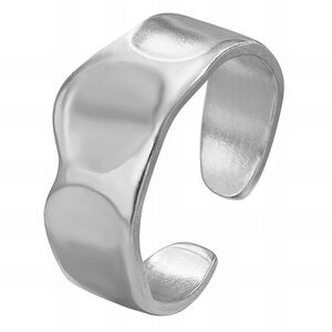 Elegant Silver Wave Ring STAINLESS STEEL  RING